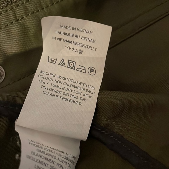 [J Crew] Waxed Cotton Belted Trench Coat - Picture 10 of 10